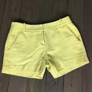 Loft Women’s Sicilian Lemon Textured Shorts SZ 0